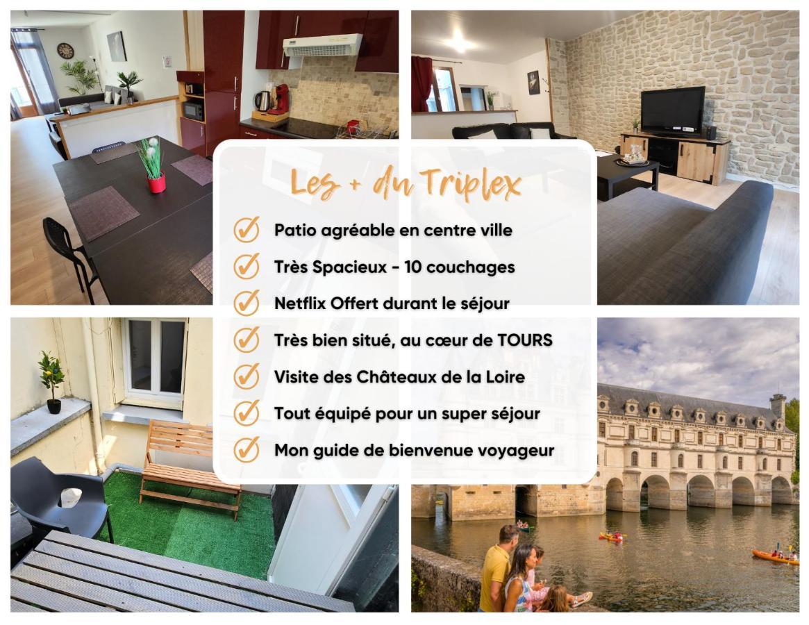 "Colbert Triplex" 3 Chambres - Balcon - Patio - Cathedrale Тур Экстерьер фото